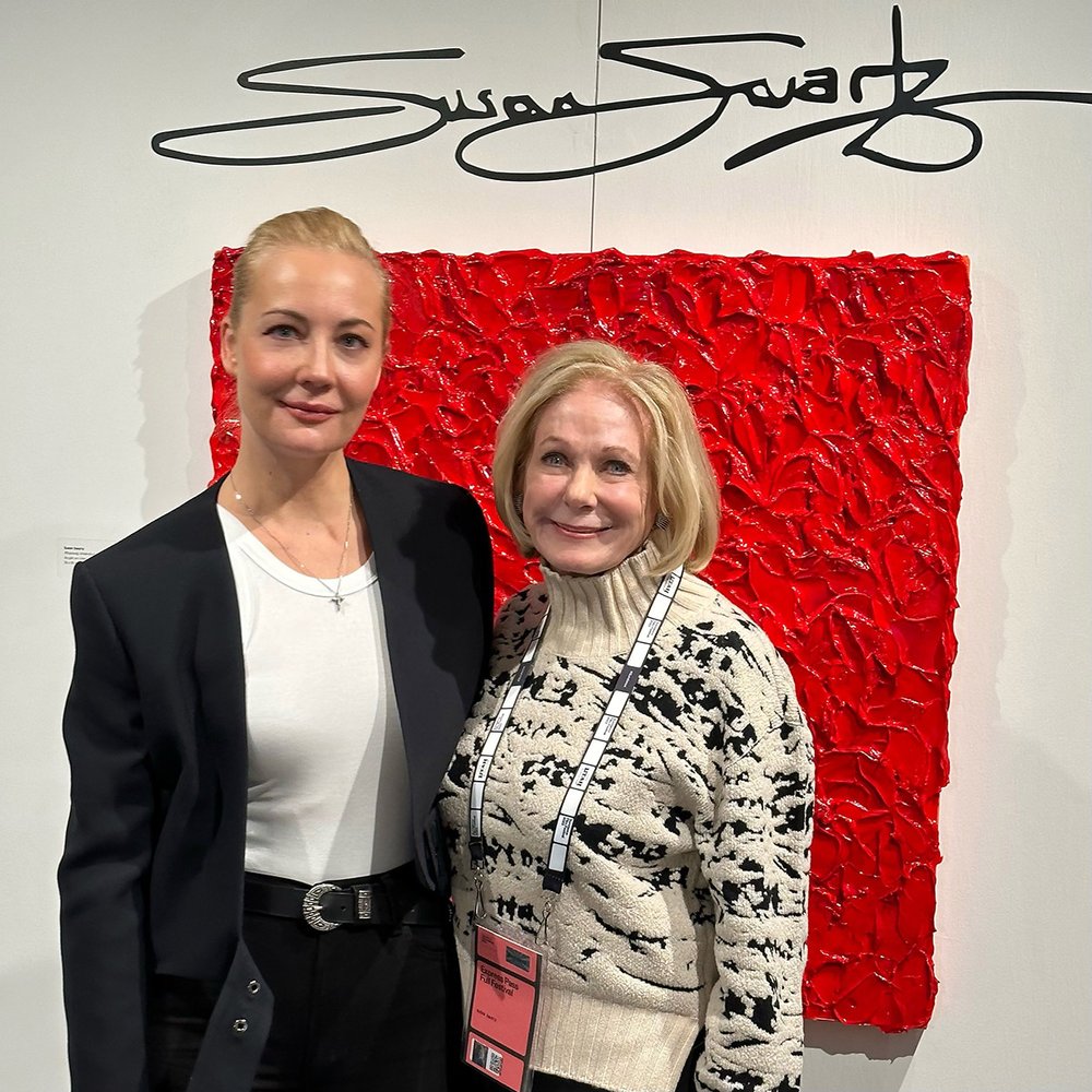 Susan Swartz, Executive Producer, pictured with Yulia Navalnaya, wife of Alexei Navalny