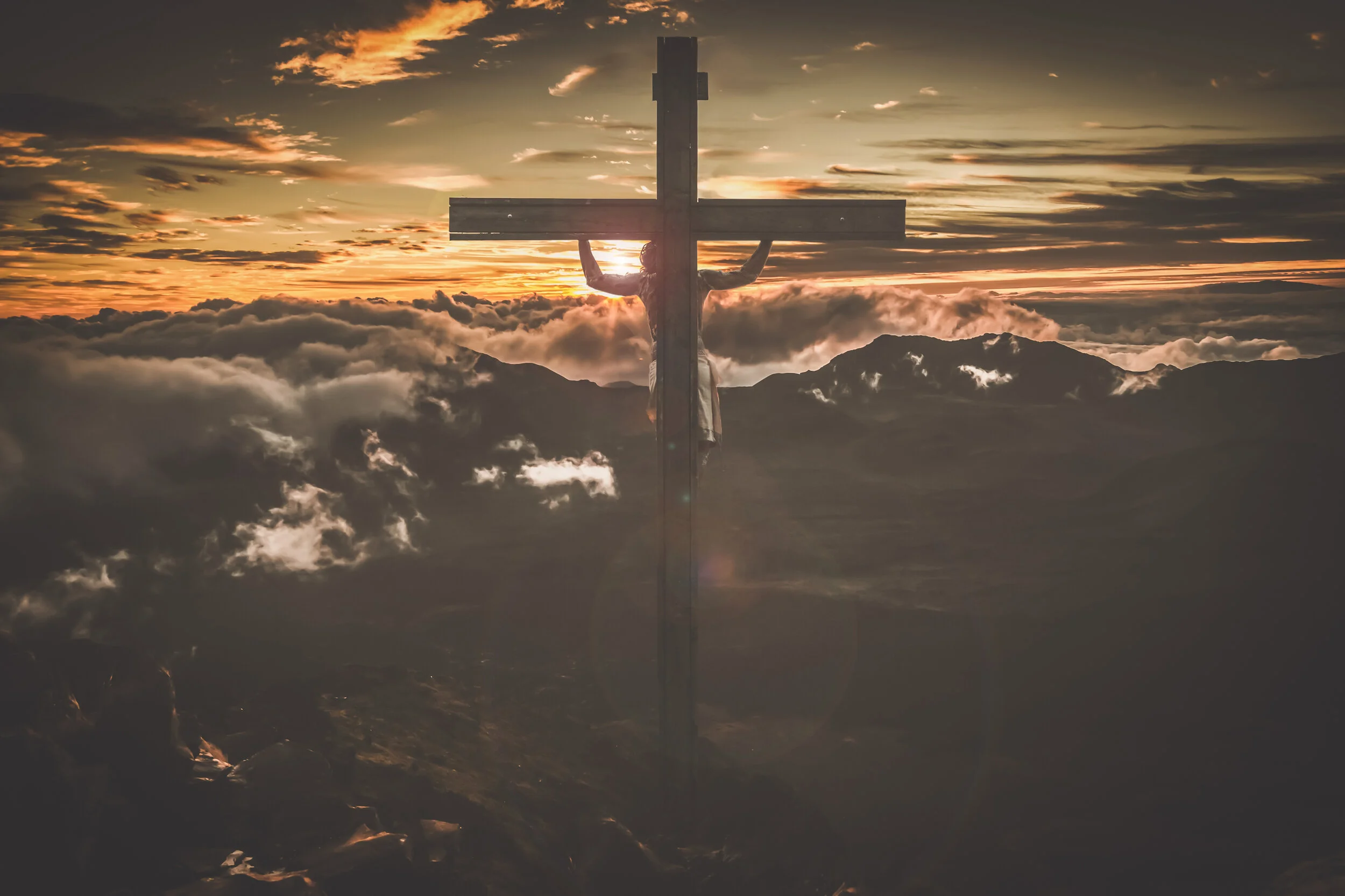 Jesus carried your troubles...
