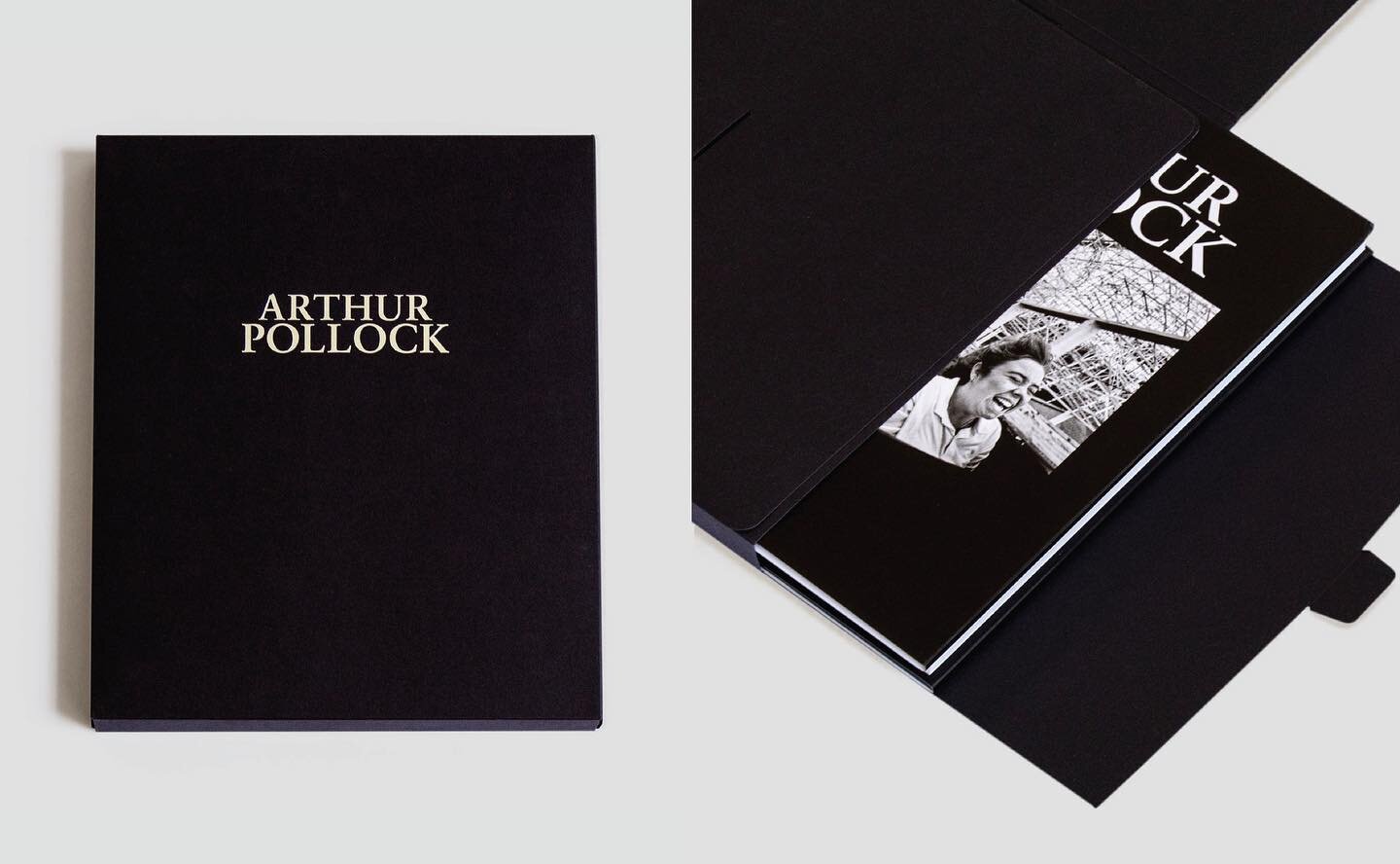 This beauty got reissued this year with a nice foil stamped protective outer sleeve. The Arthur Pollock book of photography we put together for @unpiano Unpiano Books, one of many Unpiano releases (and logo) we worked on that you can see on our new s