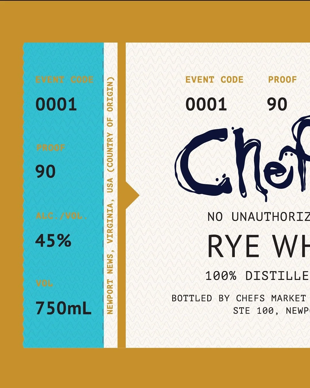 A fun, old-school concert ticket inspired, run of spirits labels for a new distillery concept in Virginia. Work in progress but getting to the finish line.
.
.
.
#omnibuscreativestudio #distillerylife #craftwhiskey #craftvodka #craftgin #craftrum