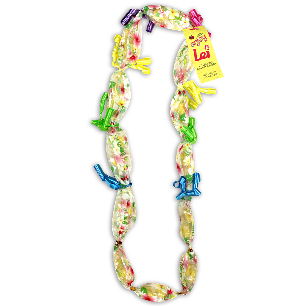 Pineapple Chewy Candy Lei (2.5 oz) | Enjoy Snacks
