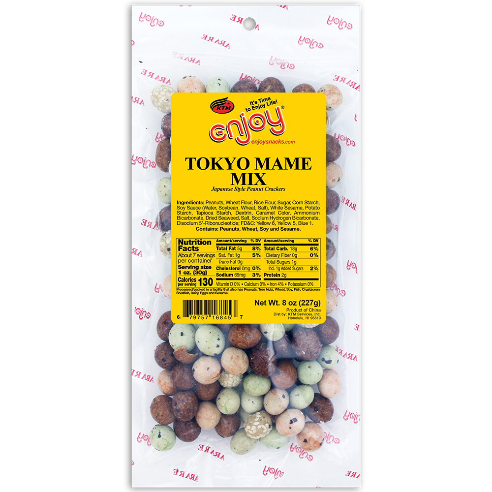 Enjoy Shoyu Iso Peanuts 8 Ounce Jar Enjoy Shoyu Iso Peanuts | 8