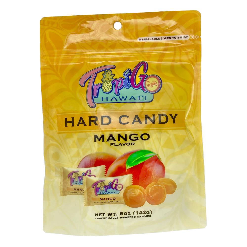TropiGo Hawaii Hard Candy - Mango (5 oz) | Enjoy Snacks