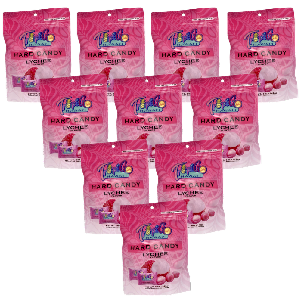 TropiGo Hawaii Hard Candy - Lychee (5 oz) | Enjoy Snacks