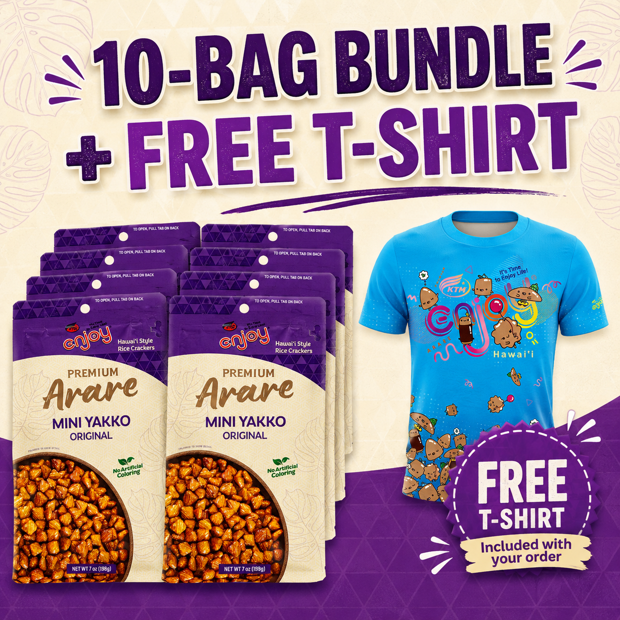Premium Arare – Mini Yakko (7oz)