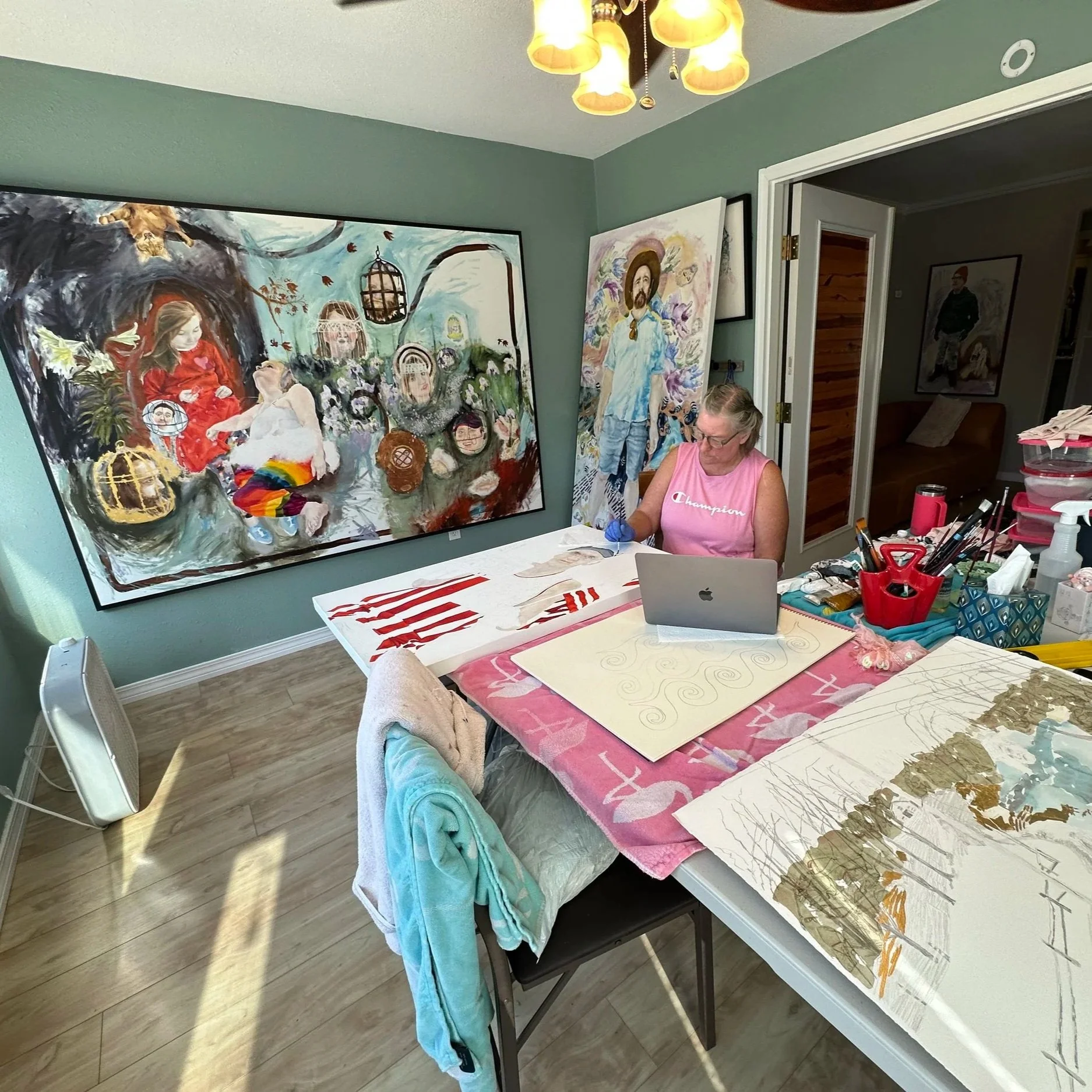 Brown and Blue Pearl (scratch)