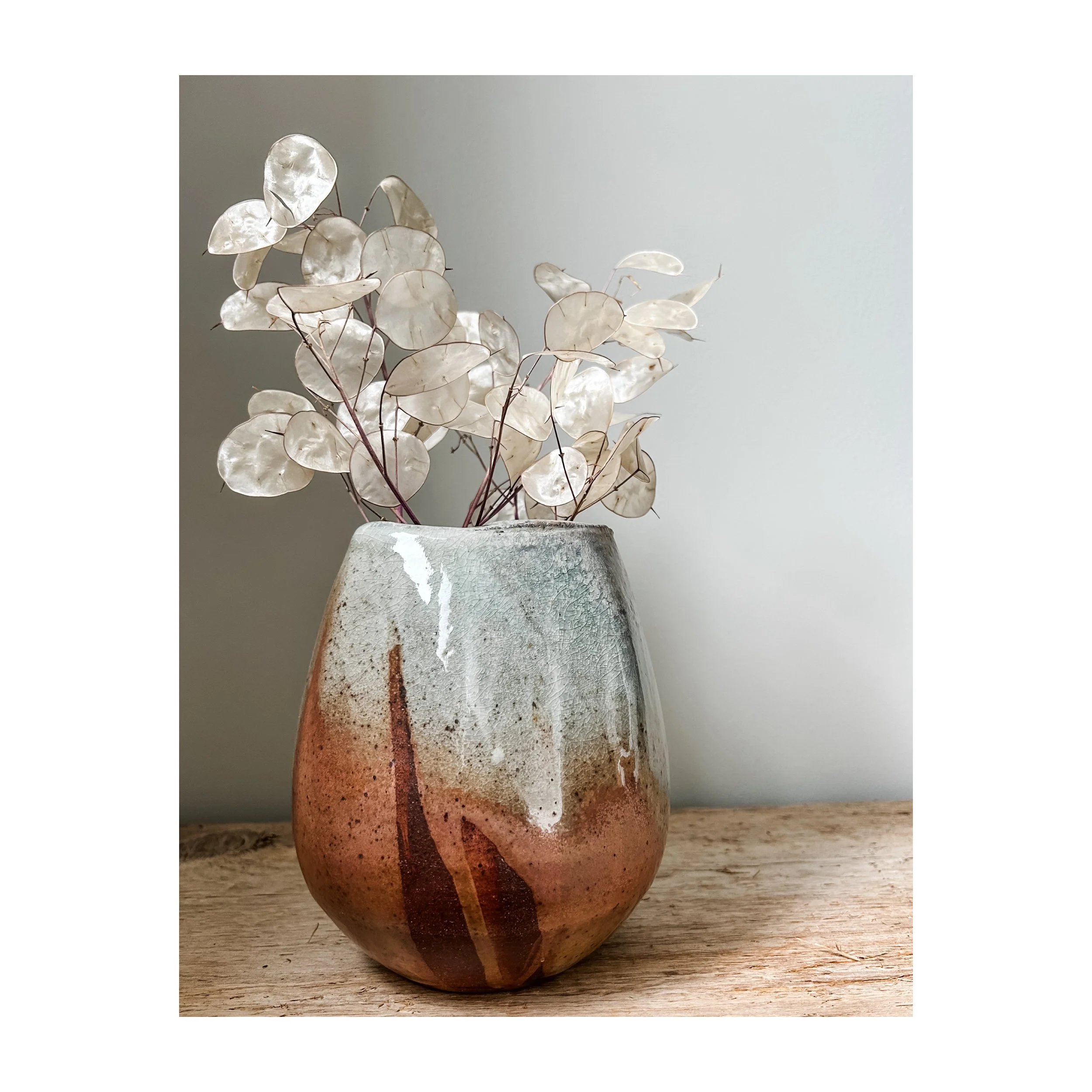 Square Vase - Wood Fired