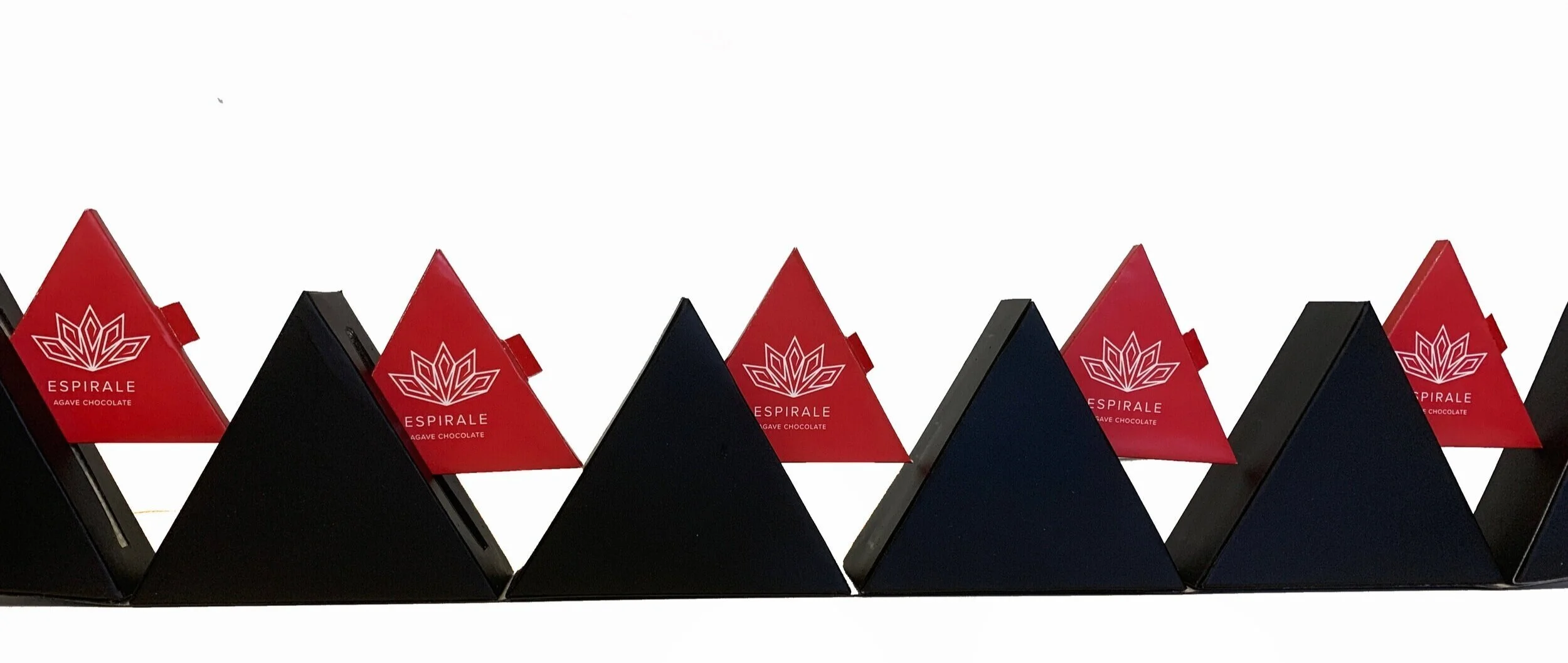 Opened Packing with Individually Wrapped Chocolates