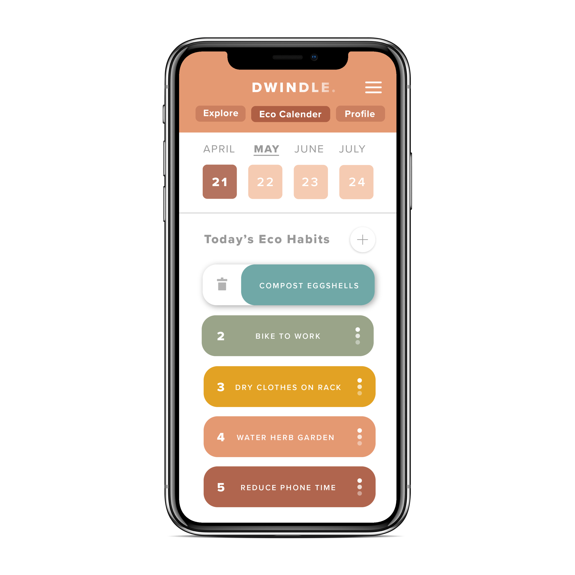 Deleting an Eco Habit
