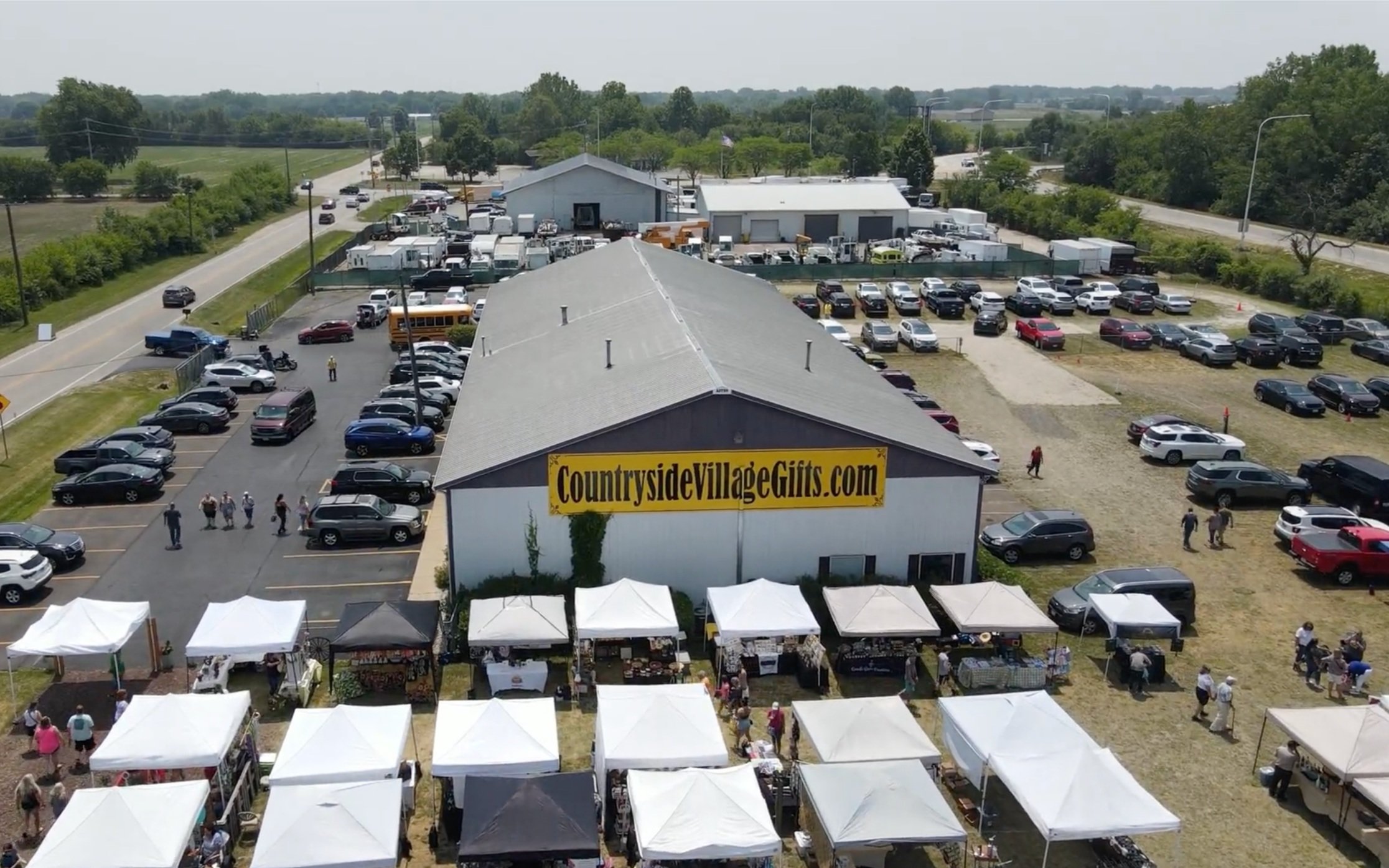 Countryside Village Outdoor Market