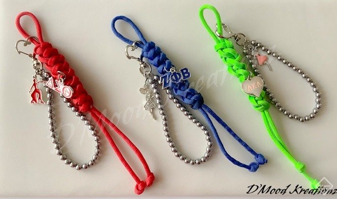Bag Charm/ Keychain Soror Edition