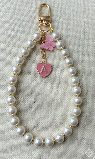 Pearl Keychain/Bag Charm