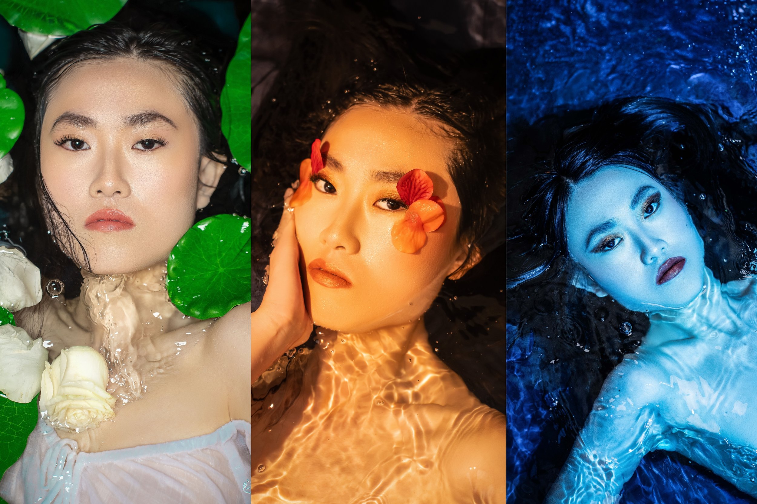 The Making of Tidal Bloom: Behind the Scenes of a Water-Inspired Portrait Shoot