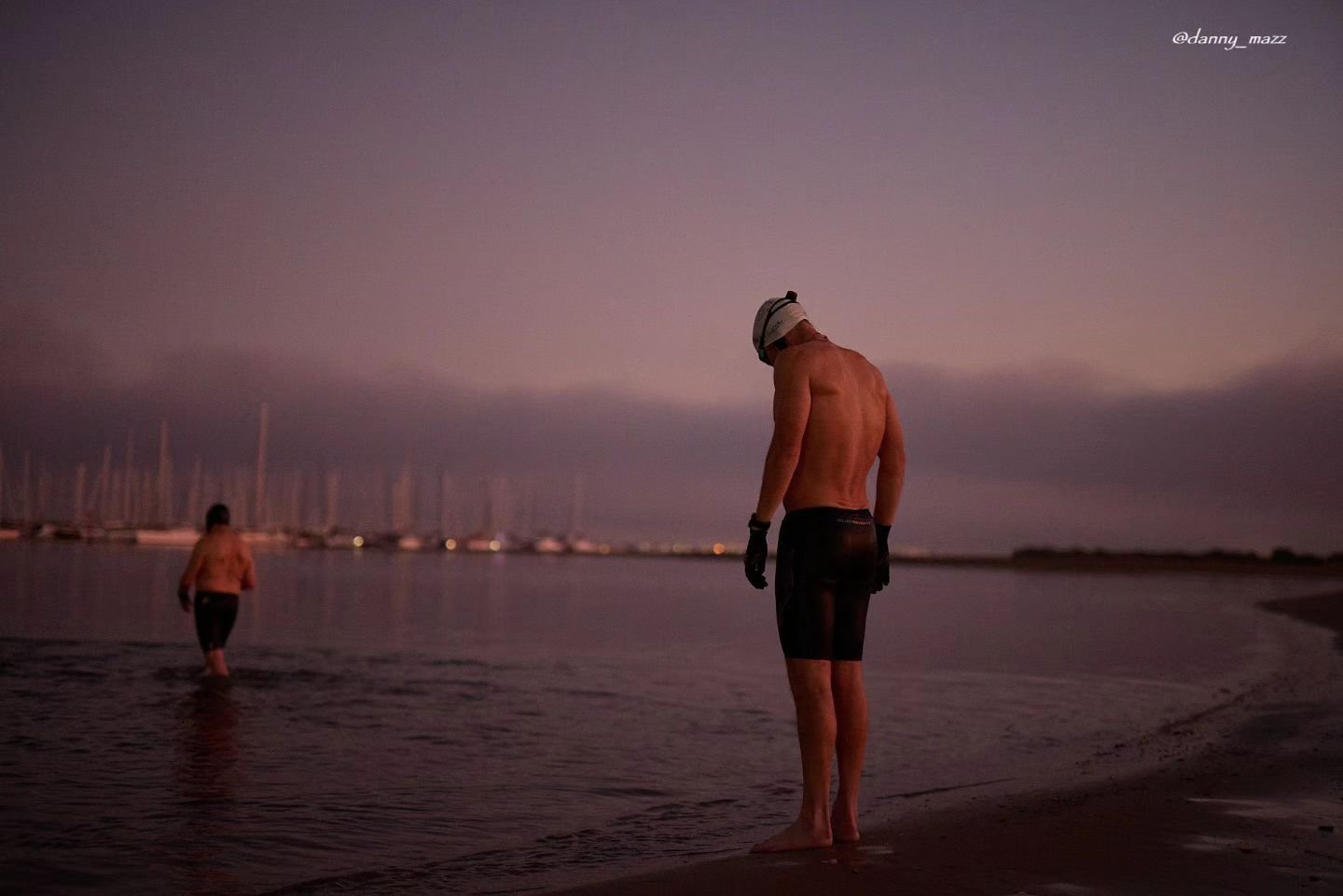 A sample photo by @danny_mazz who is still compiling his photo gallery of Brighton Icebergers, and you may see him back this weekend.&nbsp; Thank you, everyone, for your cheerful collaboration in this project so far.&nbsp; Note, for swimmers that do 
