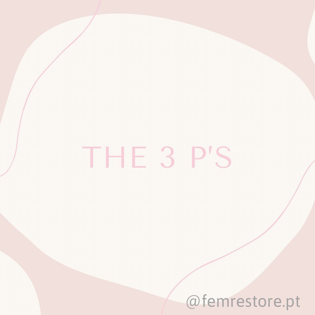 &bull;T H E  3  P &rsquo; S&bull;

Not sure if things are right &ldquo;down there&rdquo; postpartum? 

Ask yourself if you are experiencing any of the &ldquo;3 P&rsquo;s&rdquo; and consider being evaluated by a Pelvic PT.

&bull;P A I N- Pain with si