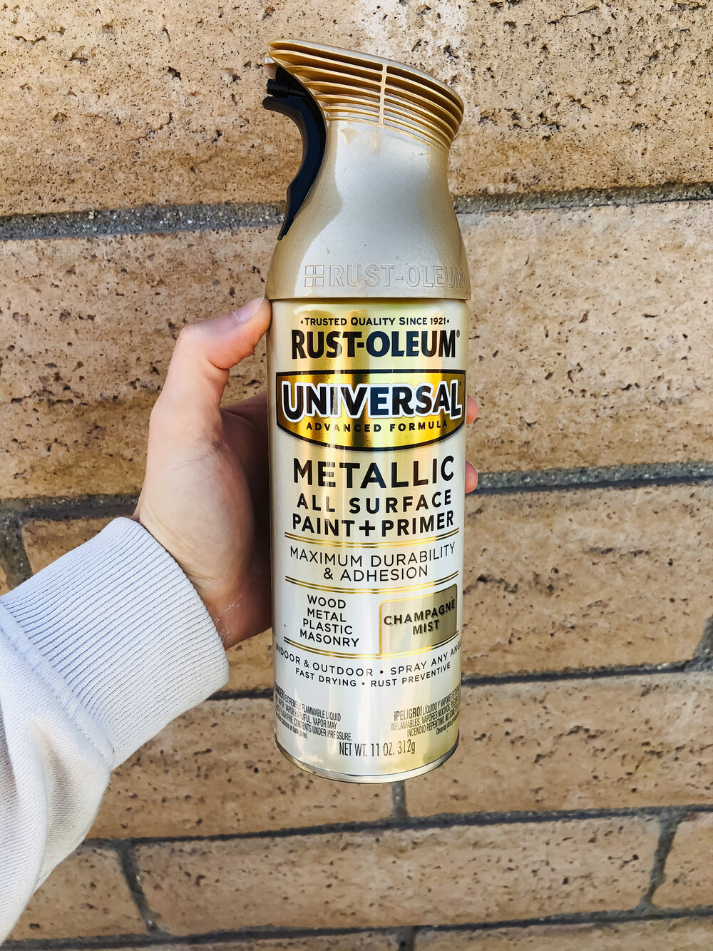 Rustoleum Metallic Spray Paint