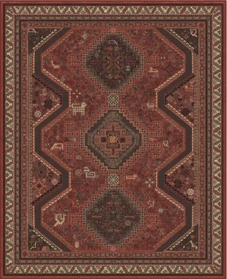 Zareen Scarlet Rug