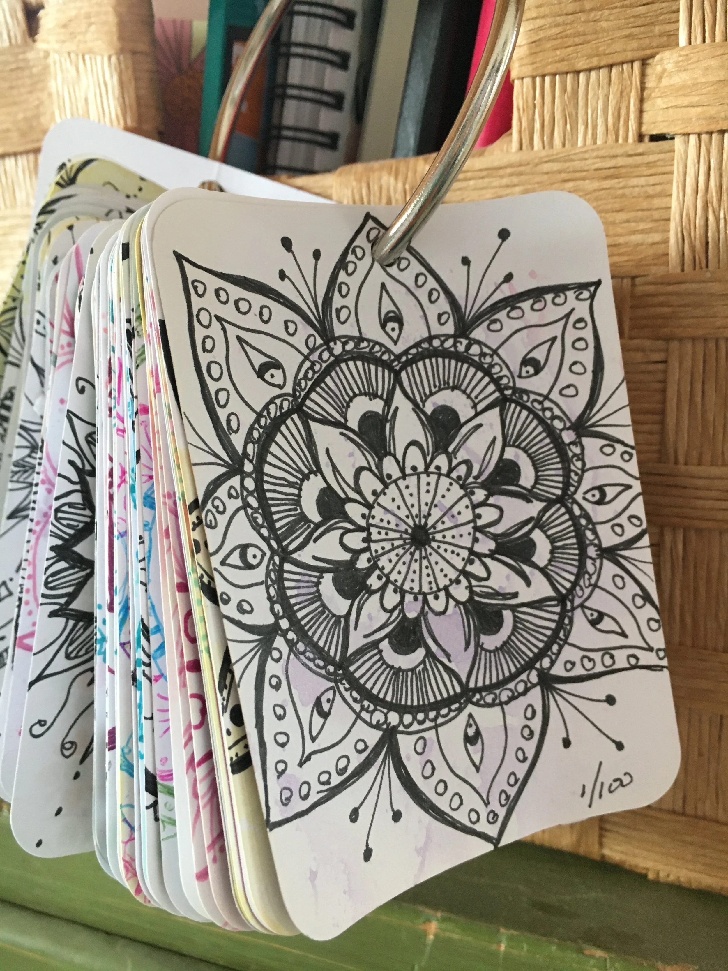 Practicing Self Care with The 100 Day Project