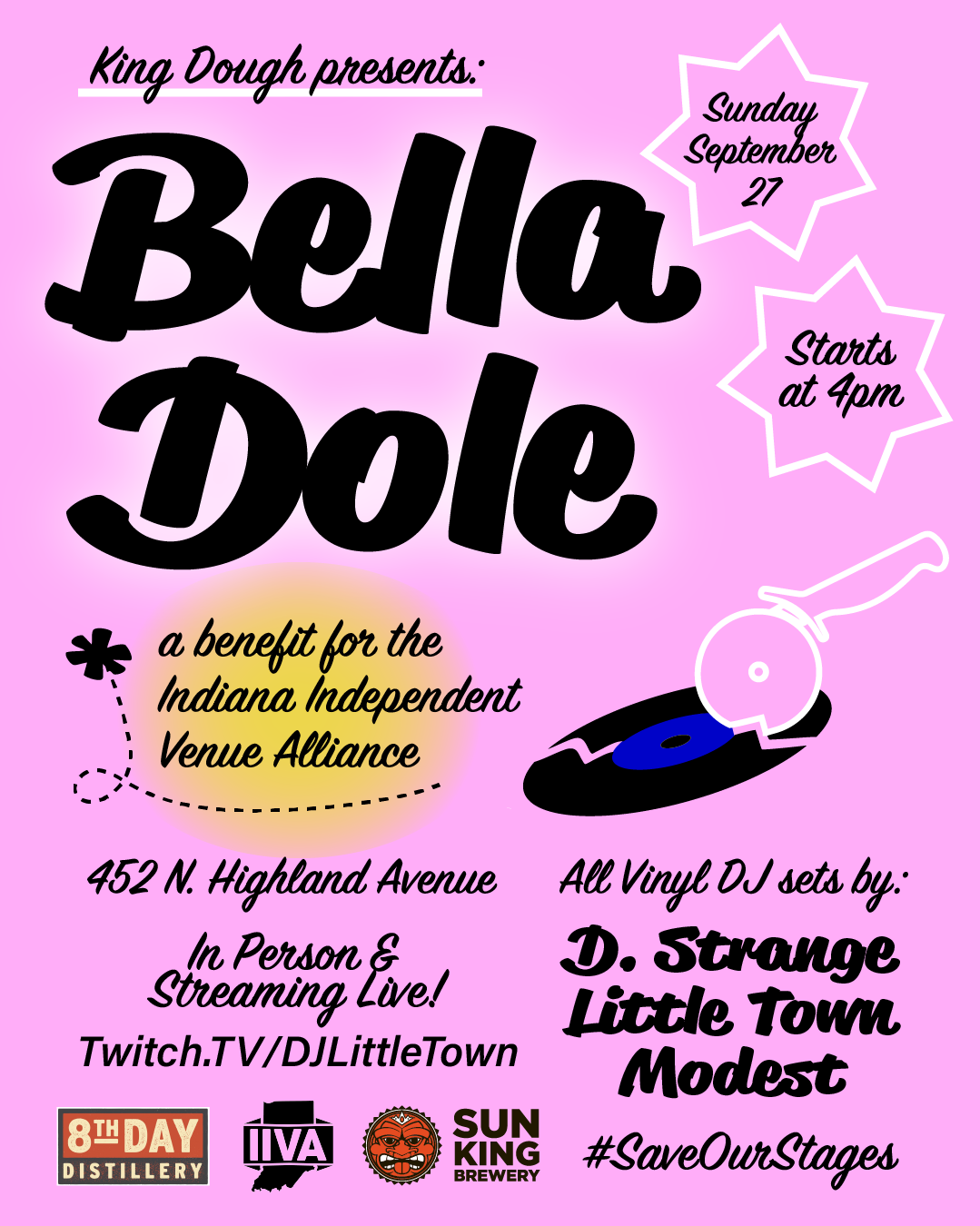 Flyer created by DJ Little Town.