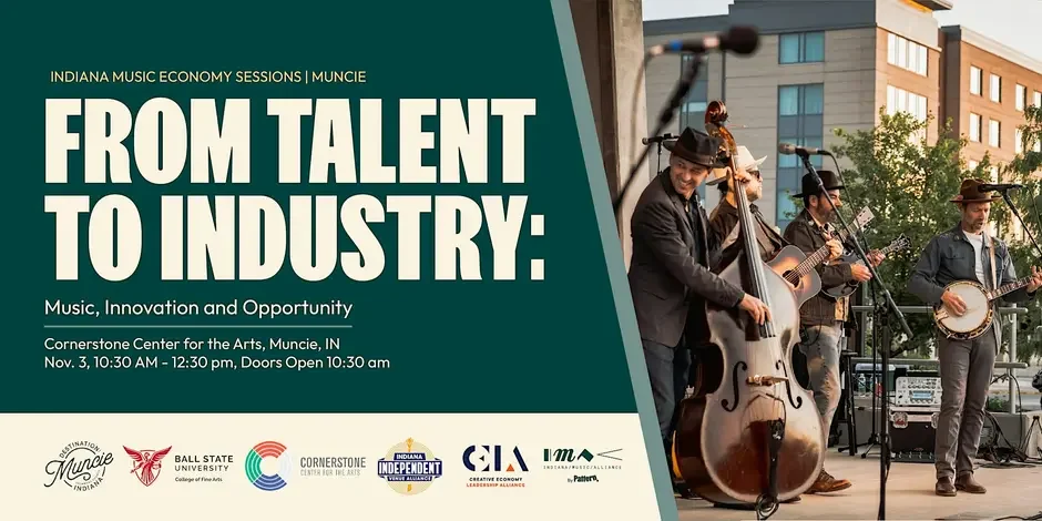 Indiana Music Economy Sessions Coming to Muncie on Nov. 3