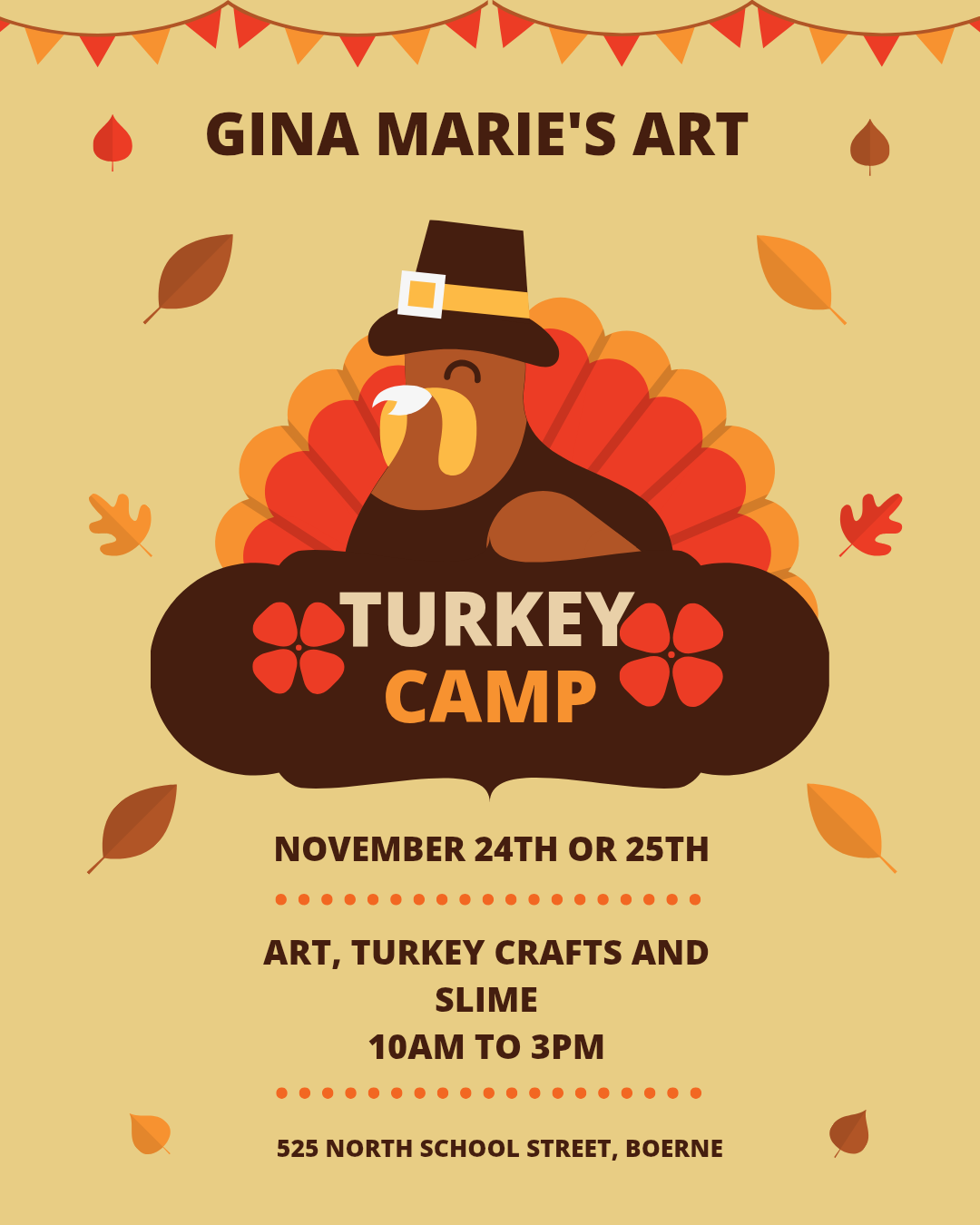 Turkey Camp - November 24th or  25th