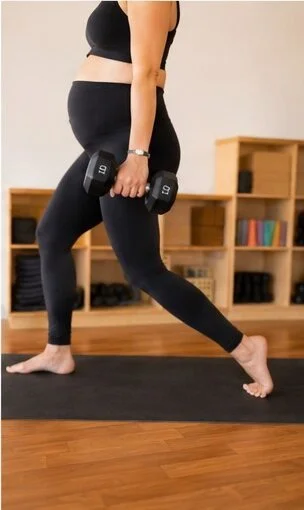 Prenatal and postpartum strength training classes at Asteya Collective in Encinitas, CA