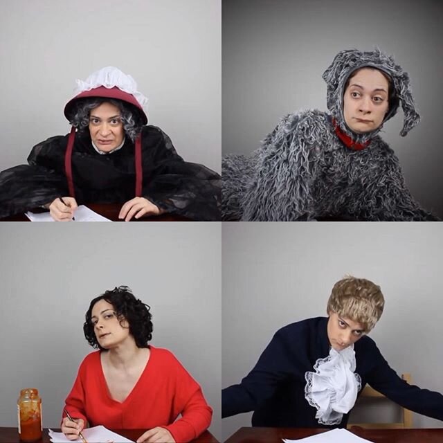 A week ago, I had an idea to create a livestream sketch show of my favorite #GentlemanJack characters, interspersed with short videos of NEW characters playing while I frantically changed costumes. Thanks to the dream team @pgate22 @skgway @livialaba