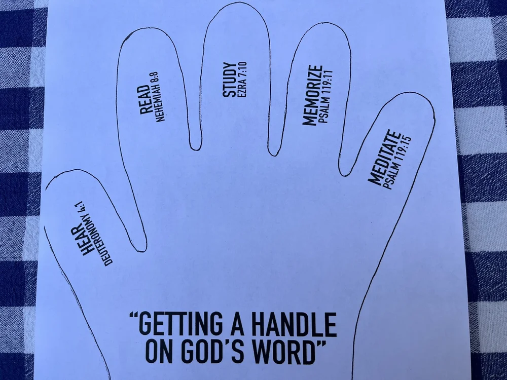 Getting A Handle Getting a Handle on God’s Word — Donna Evans