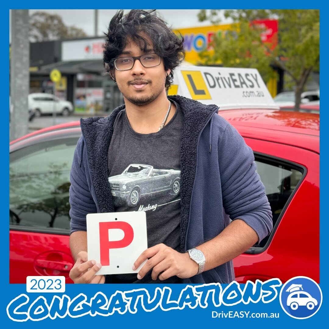 Congratulations Panduka! Great drive passing your VORT today. Well done!