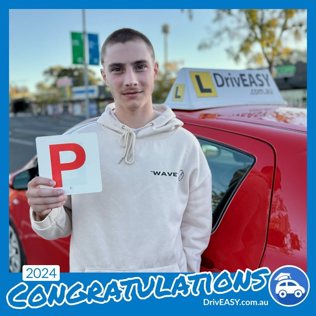 Congratulations Jake on passing your VORT! Keep up the good driving.