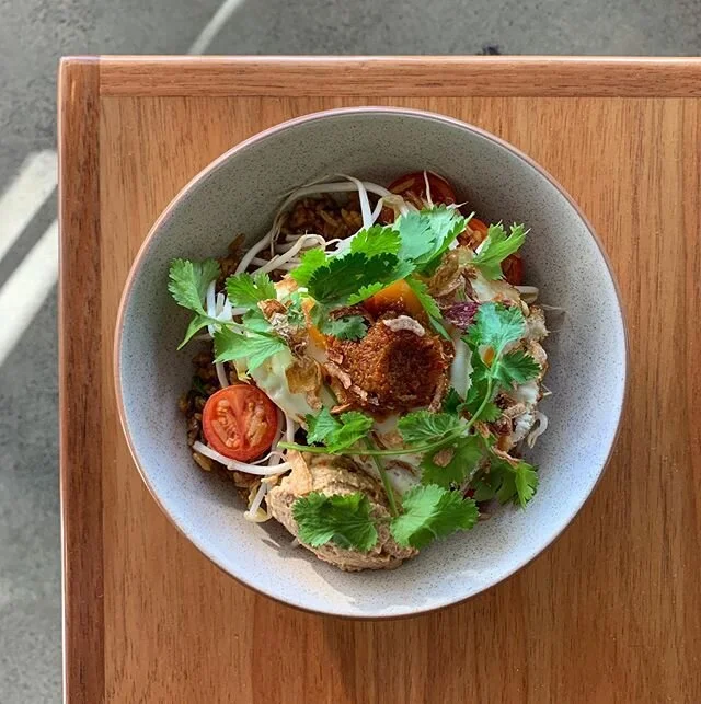 Nasi Goreng &bull; Fried egg

We&rsquo;ve got our new menu up and running! 
Open all long weekend 
#5littlepigs #huskisson #jervisbay #southcoast #visitnsw #shoalhaven