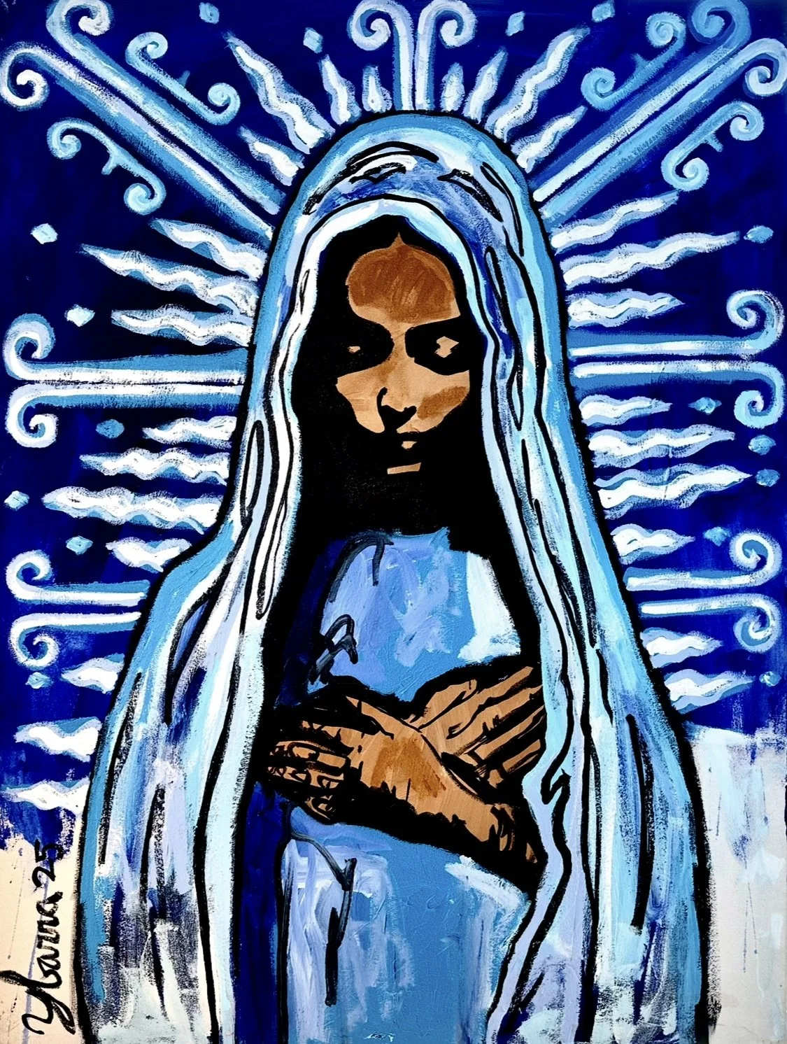 Blue Mother Mary