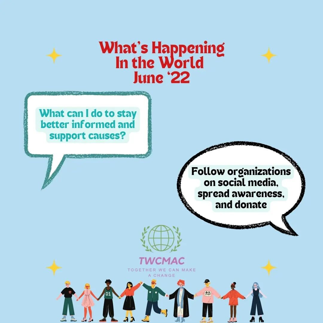 TWCMAC strives to not only cover a variety of causes to be aware of but also encourages everyone to learn and listen from a variety of voices. We are highlighting a few more topics to be aware of this June. At the same time, have this be the beginnin