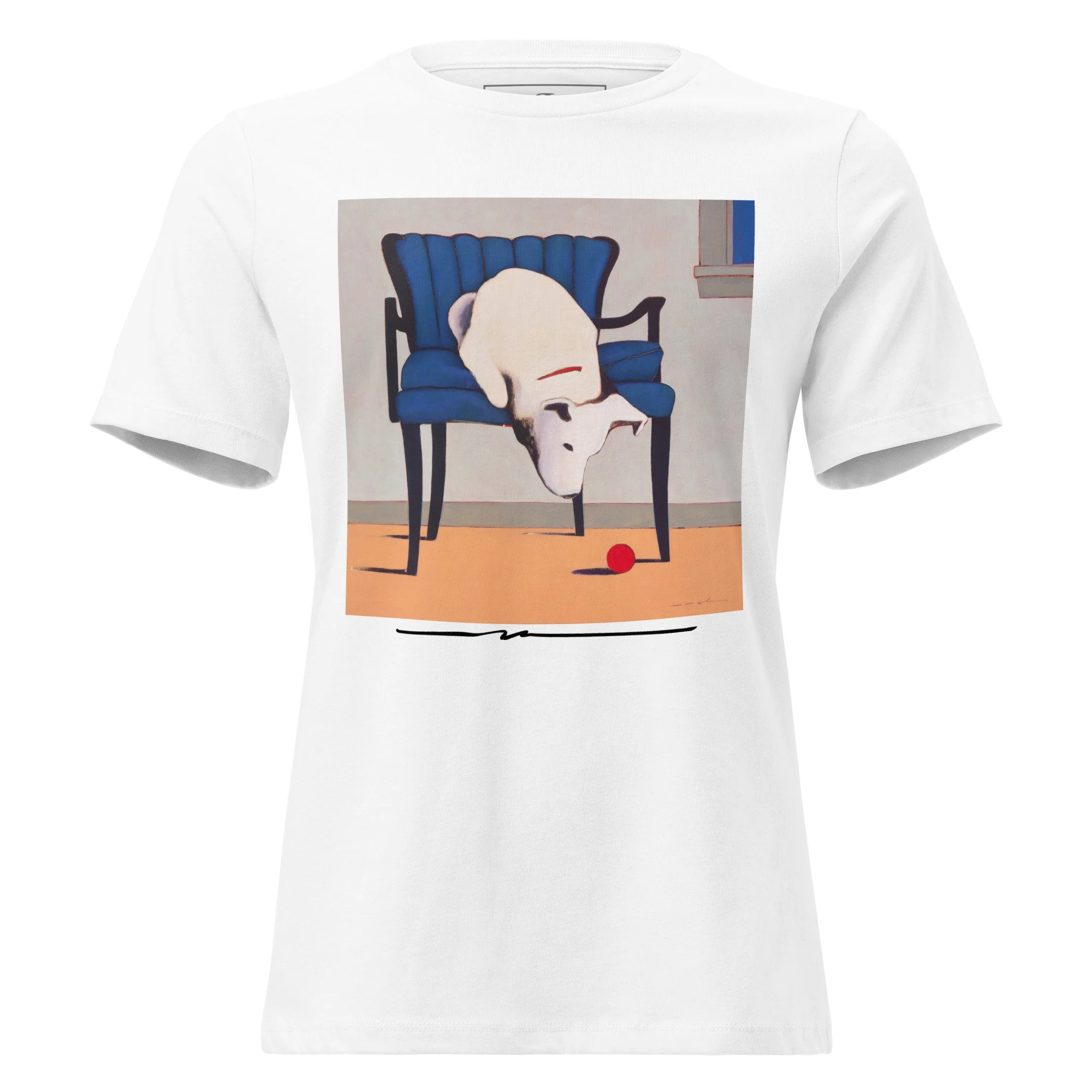Contemplating Gravity Women's Relaxed T-Shirt