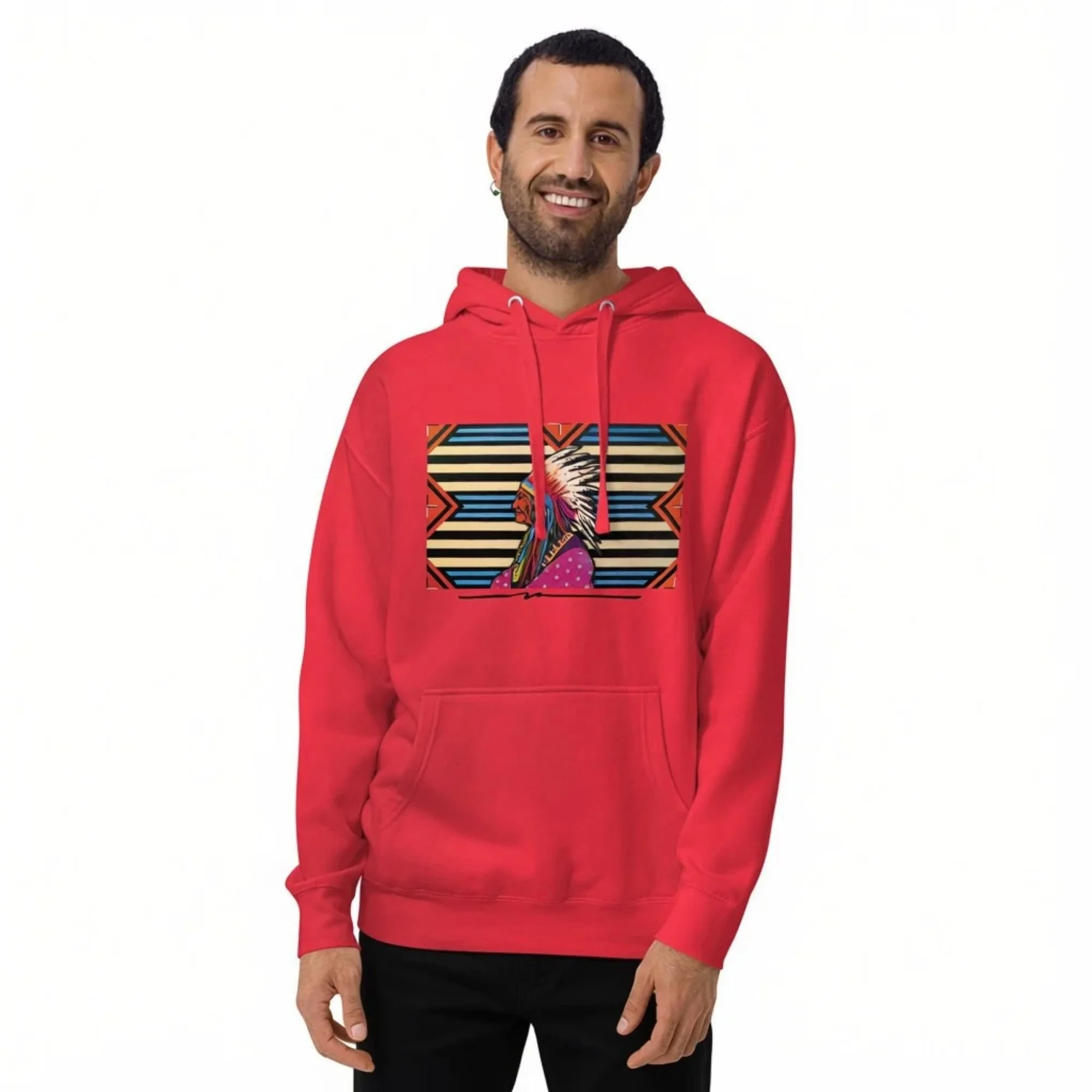 Big Chief Premium Hoodie : Team Red.jpg