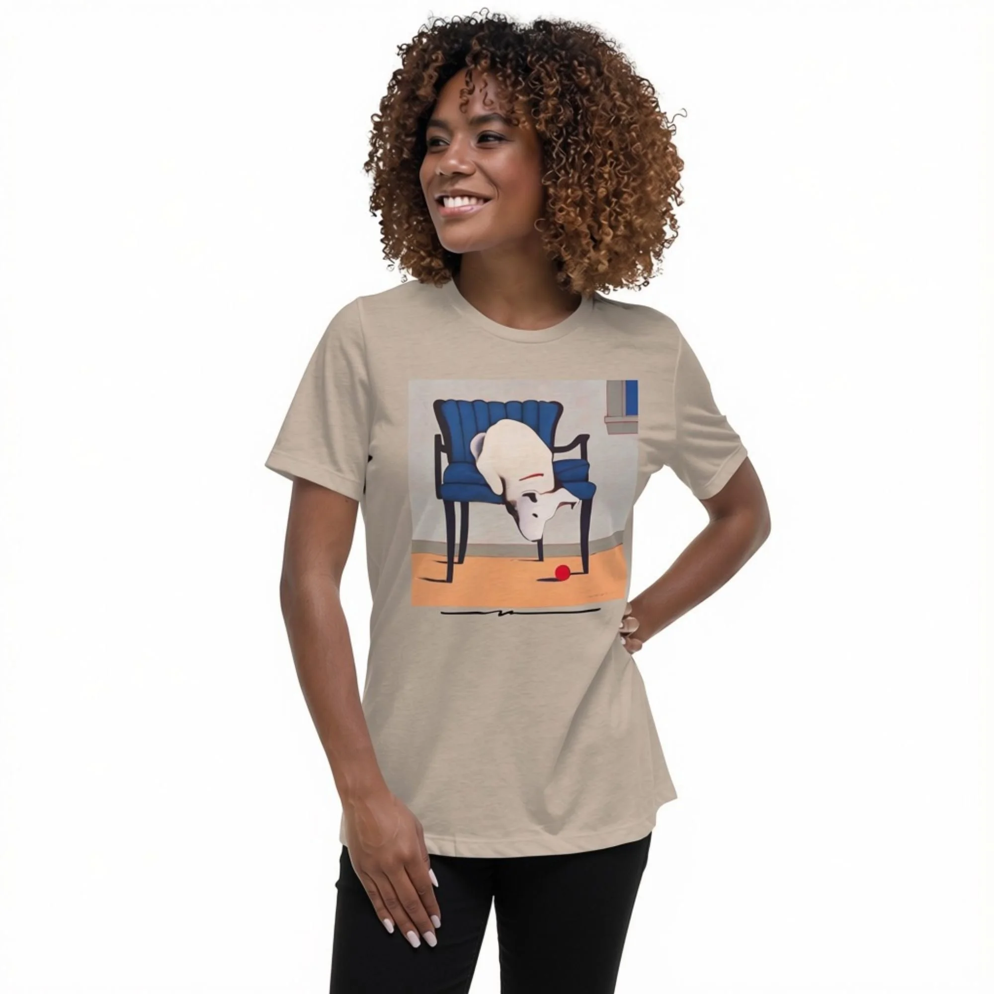 Heather Stone Contemplating Gravity Women's Relaxed T-Shirt 2.jpg