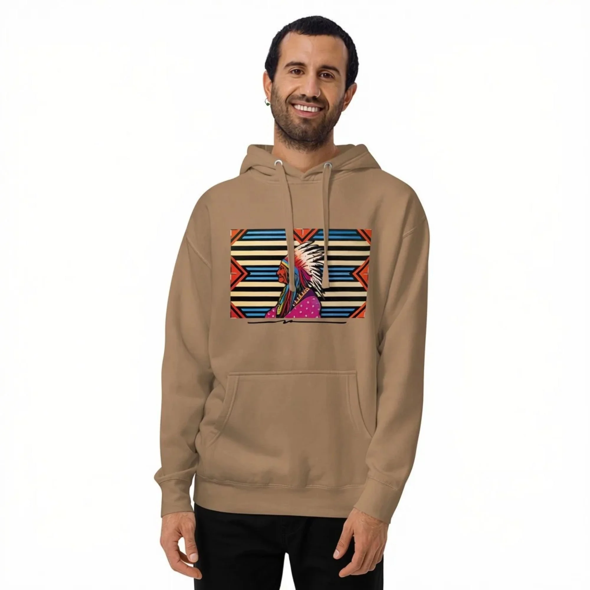 Big Chief Premium Hoodie : Latte.jpg