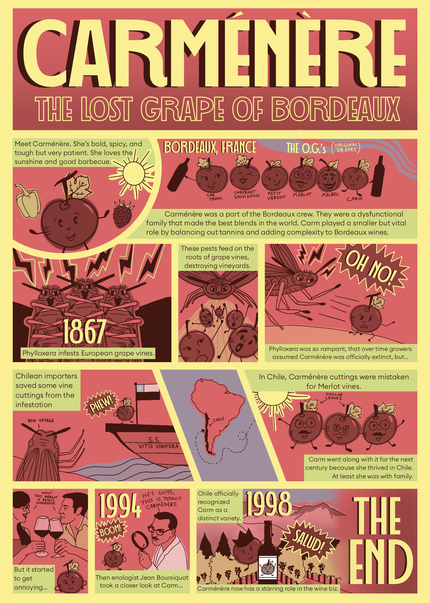 Carm Bravely Departs for Chile!