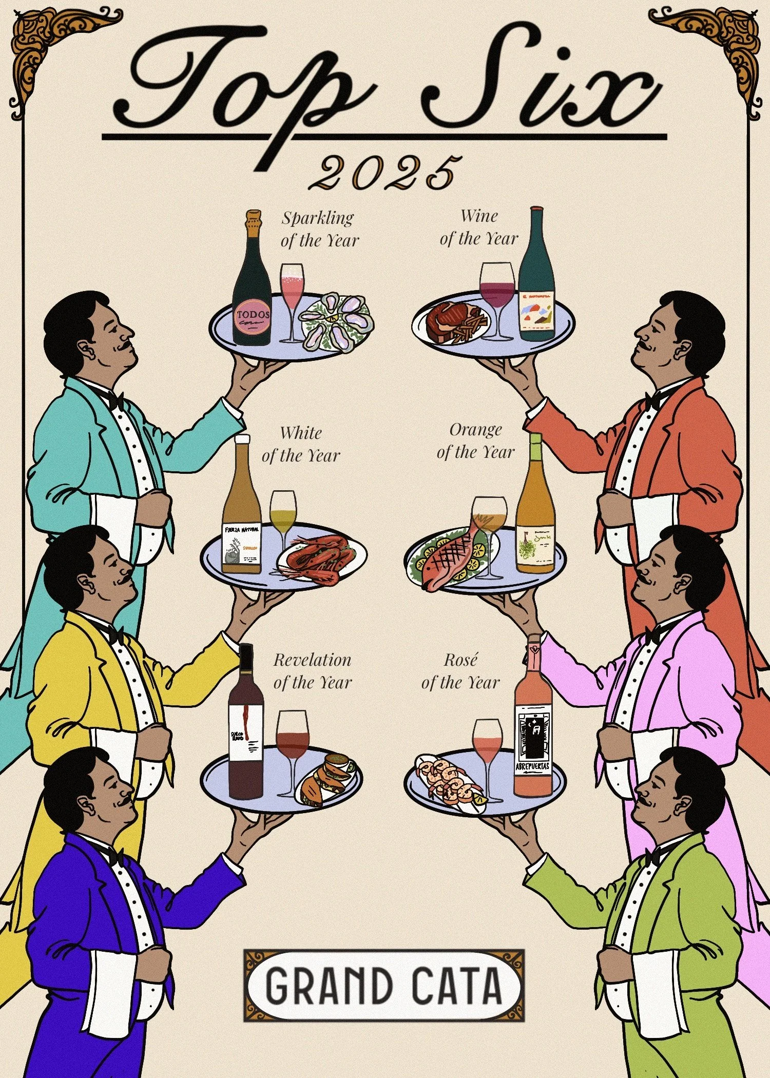 TOP 6 Wines of the Year, 2025