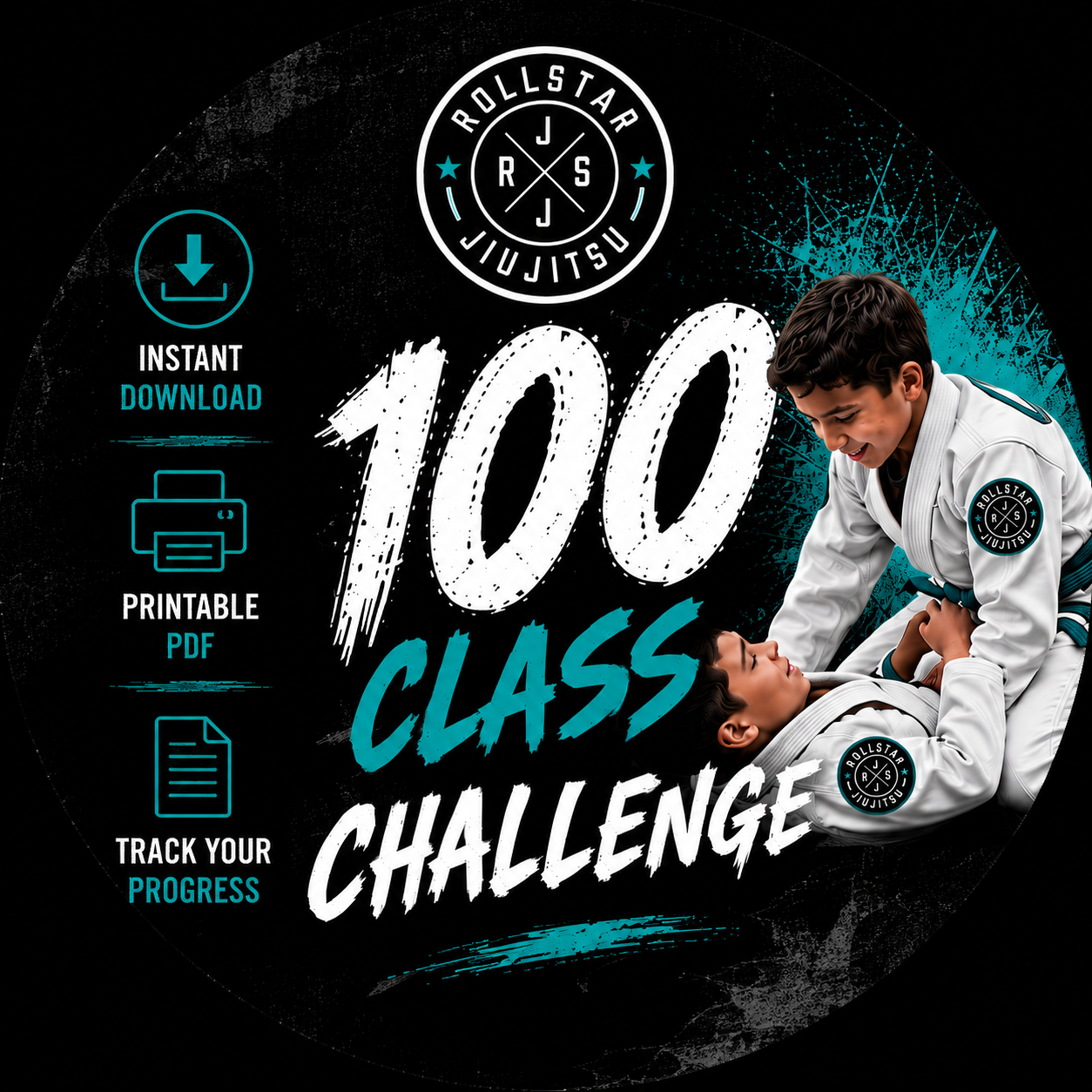 100 Class Challenge Poster (Boys)!