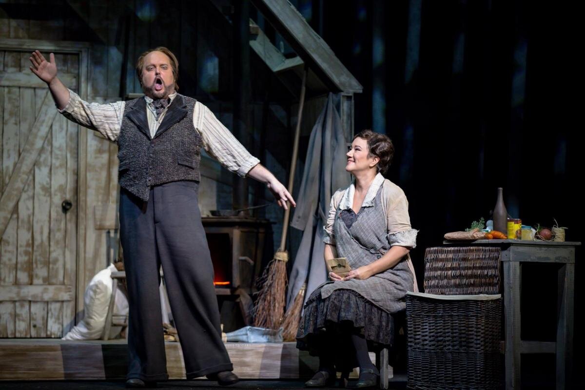  "Baritone Peter McGillivray, with his strong voice and character acting, was particularly effective as the father" - Mark Morris,&nbsp; Edmonton Journal  