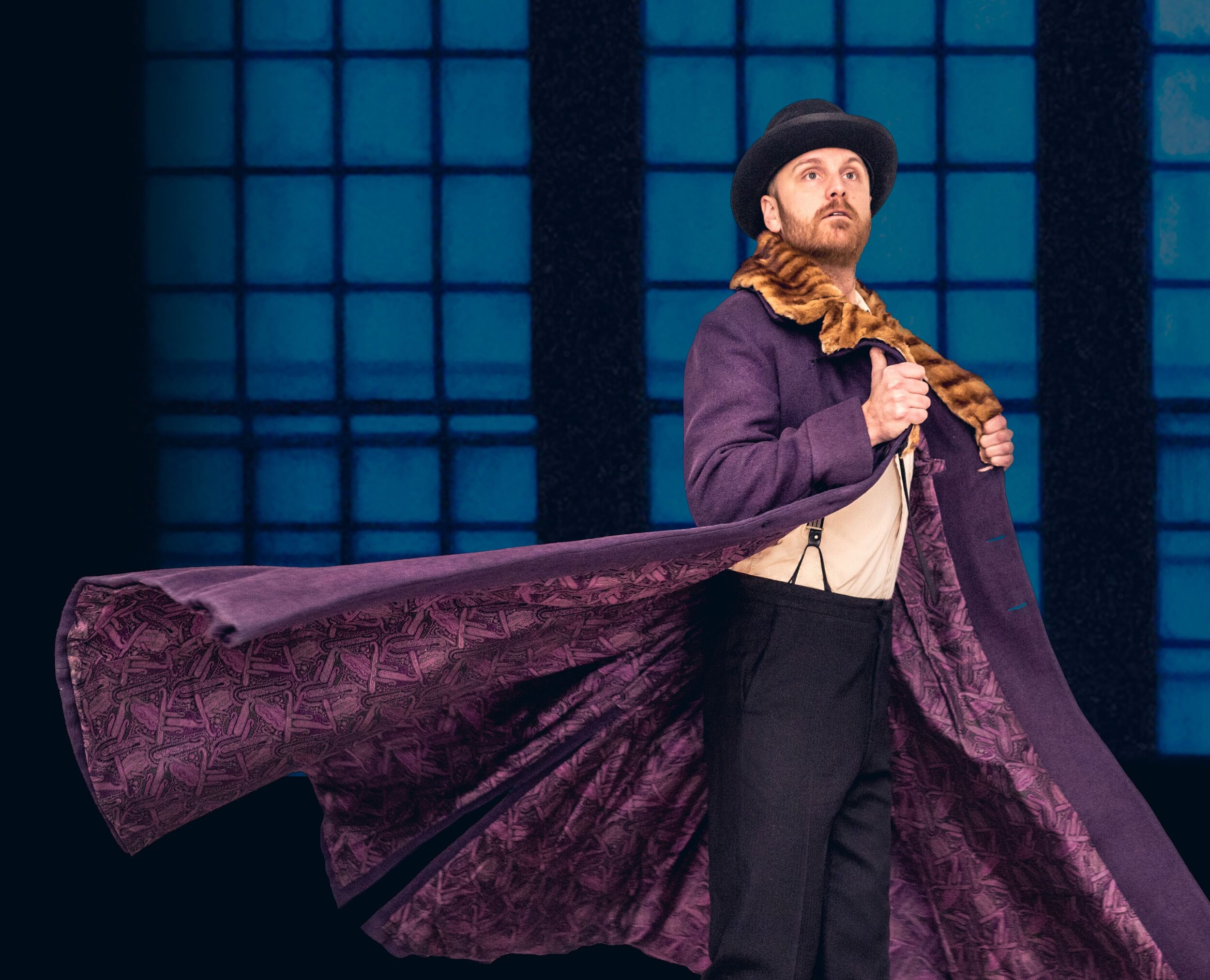  “In the lead role of Akakiy Akakiyevich Basmachkin, baritone&nbsp;Geoffrey Sirett&nbsp;was the perfect fit. Tall, lean, and quirkily handsome Geoffrey sang the role with all of his characteristic artistry. Big and booming at some points, ethereal an