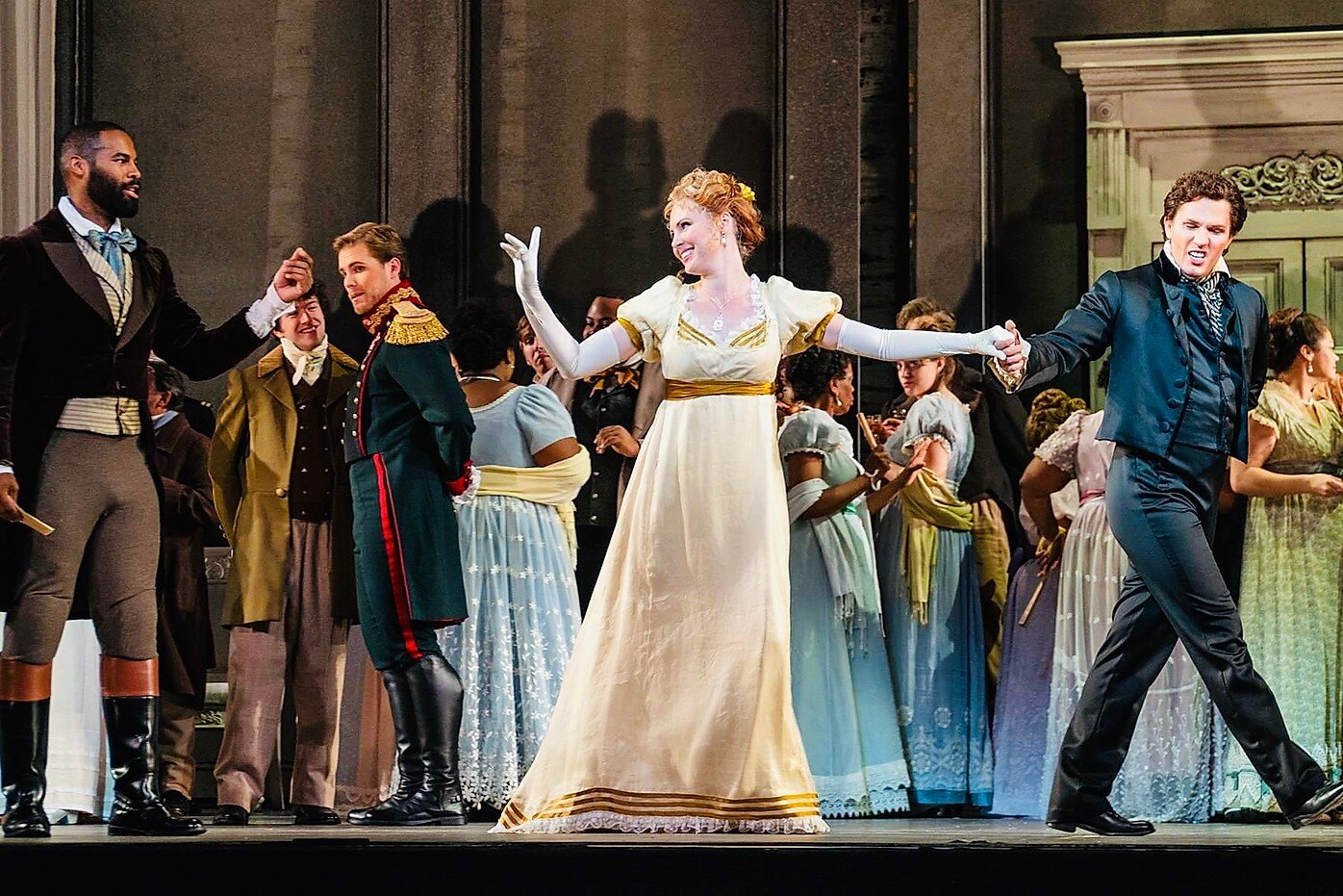  “Mezzo-soprano  Carolyn Sproule  was breathtaking as Olga. Her voice lush and dark, and phenomenally powerful, even at her lowest range. As one of the few non-Russian principals, one would think she’d be at a disadvantage, but her diction was so fla
