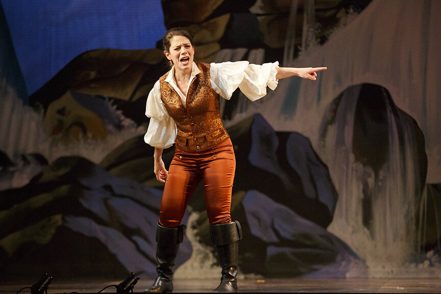  “The true sensation was in the singing of the women.  Allyson McHardy  (Ruggiero) received the biggest ovations of the evening for her fabulous coloratura and dramatic intensity in the bravura aria ‘Sta nell’ircana.” [Opera Atelier,  Alcina ] Opera 