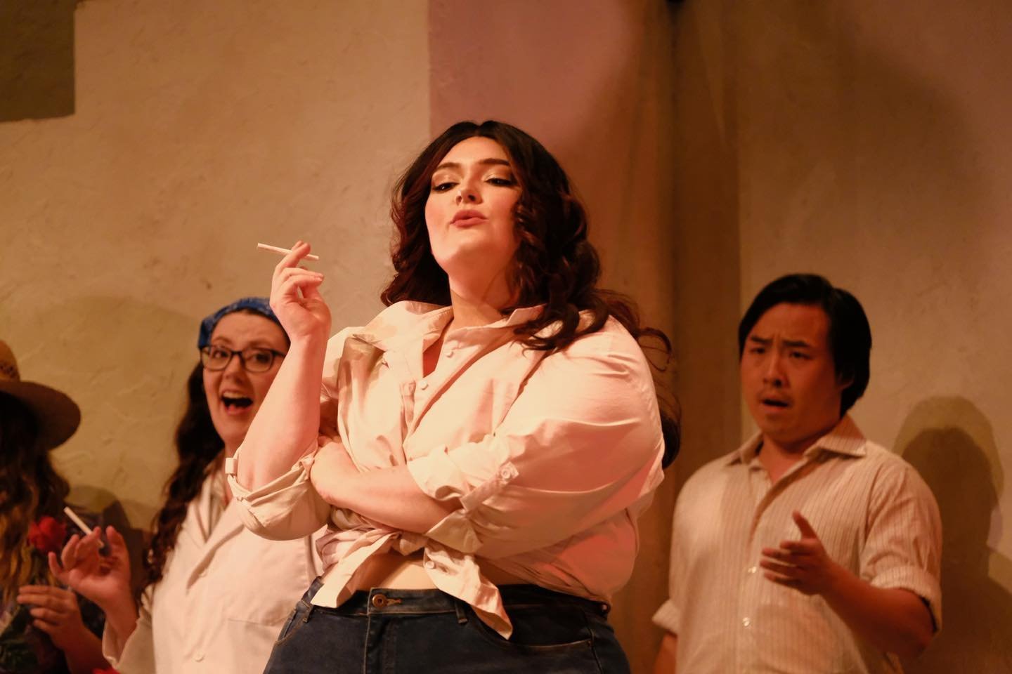  “…Genga’s performance as the titular character felt refreshingly real. Strong without being sexualized and independent without being callous, Genga deserves tremendous credit for bringing a deeper and more sympathetic Carmen to the stage — and for s