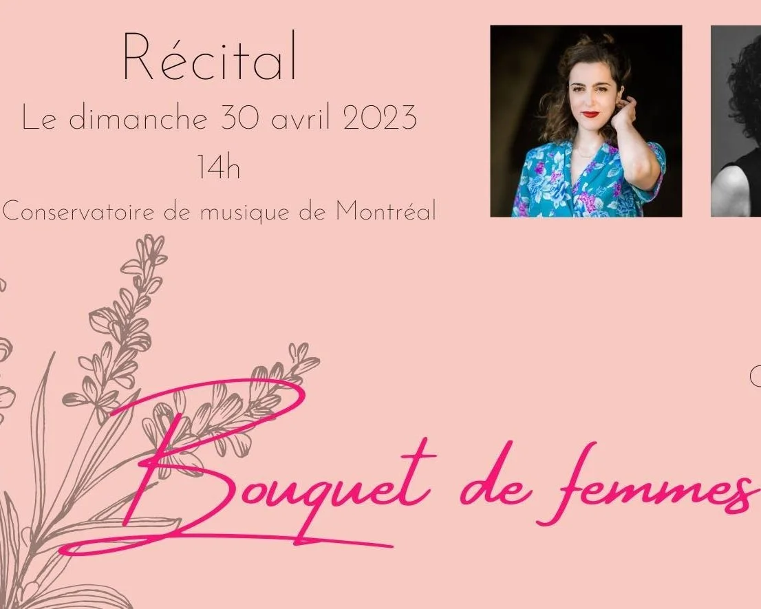 CATHERINE ST-ARNAUD IN RECITAL WITH SOCIÉTÉ D'ART VOCAL DE MONTRÉAL