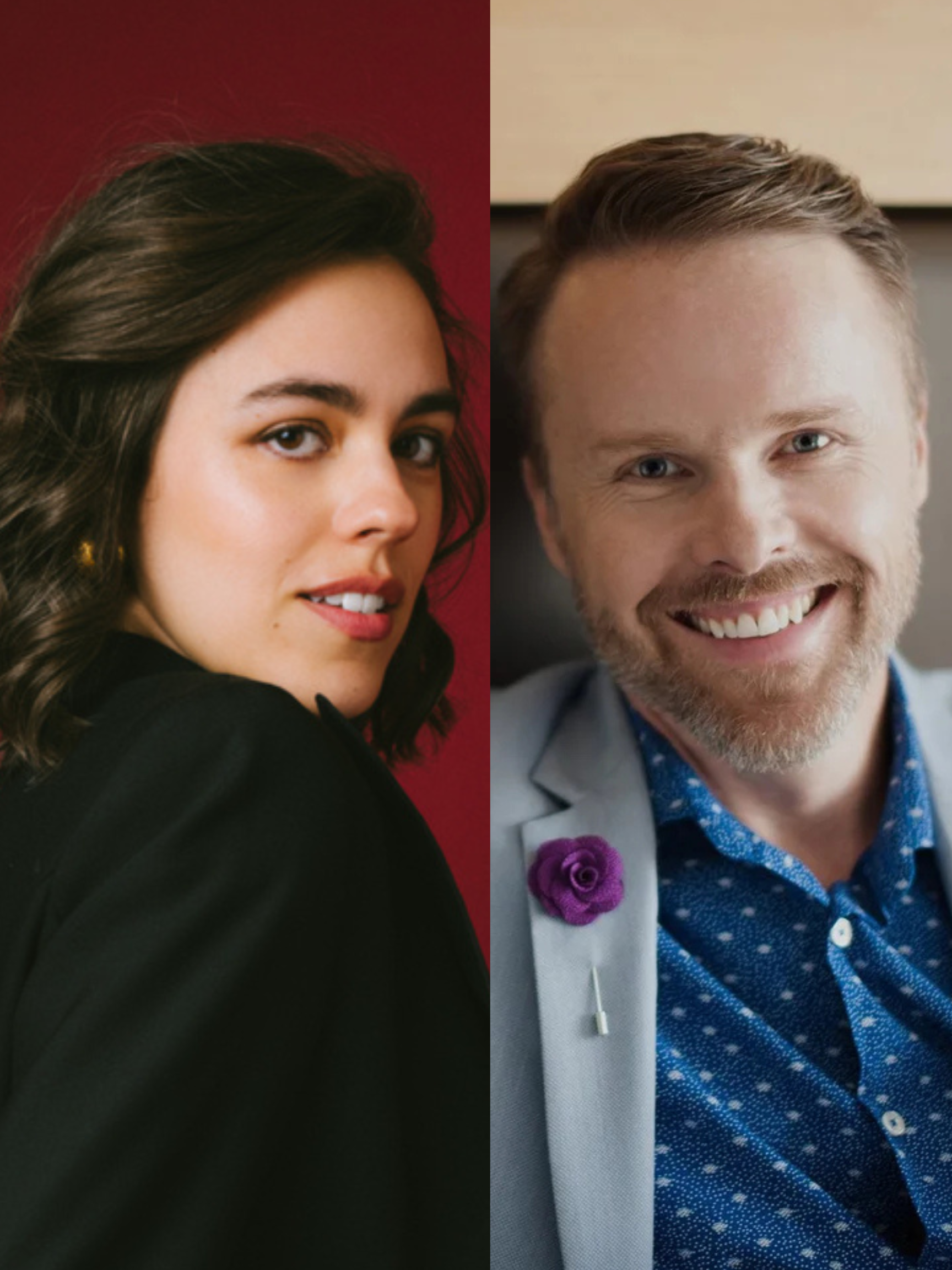 Emma Parkinson and Colin Ainsworth with Vancouver Bach Choir