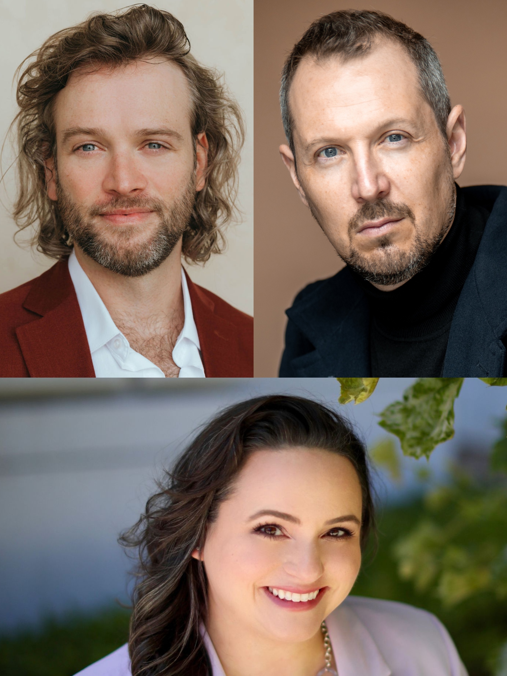 Stephen Hegedus, Nathan Keoughan, and Anna Theodosakis with the Canadian Opera Company