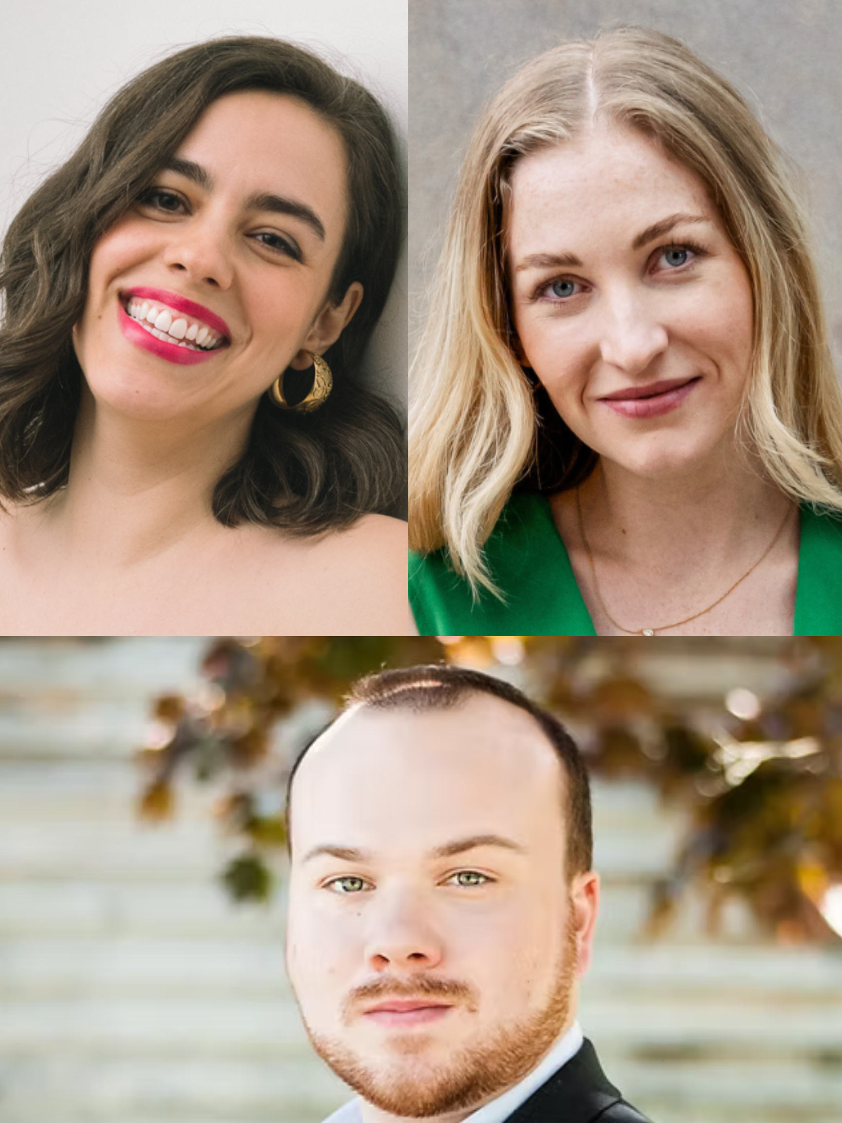 Sarah Dufresne, Emma Parkinson, and Owen McCausland with Victoria Symphony