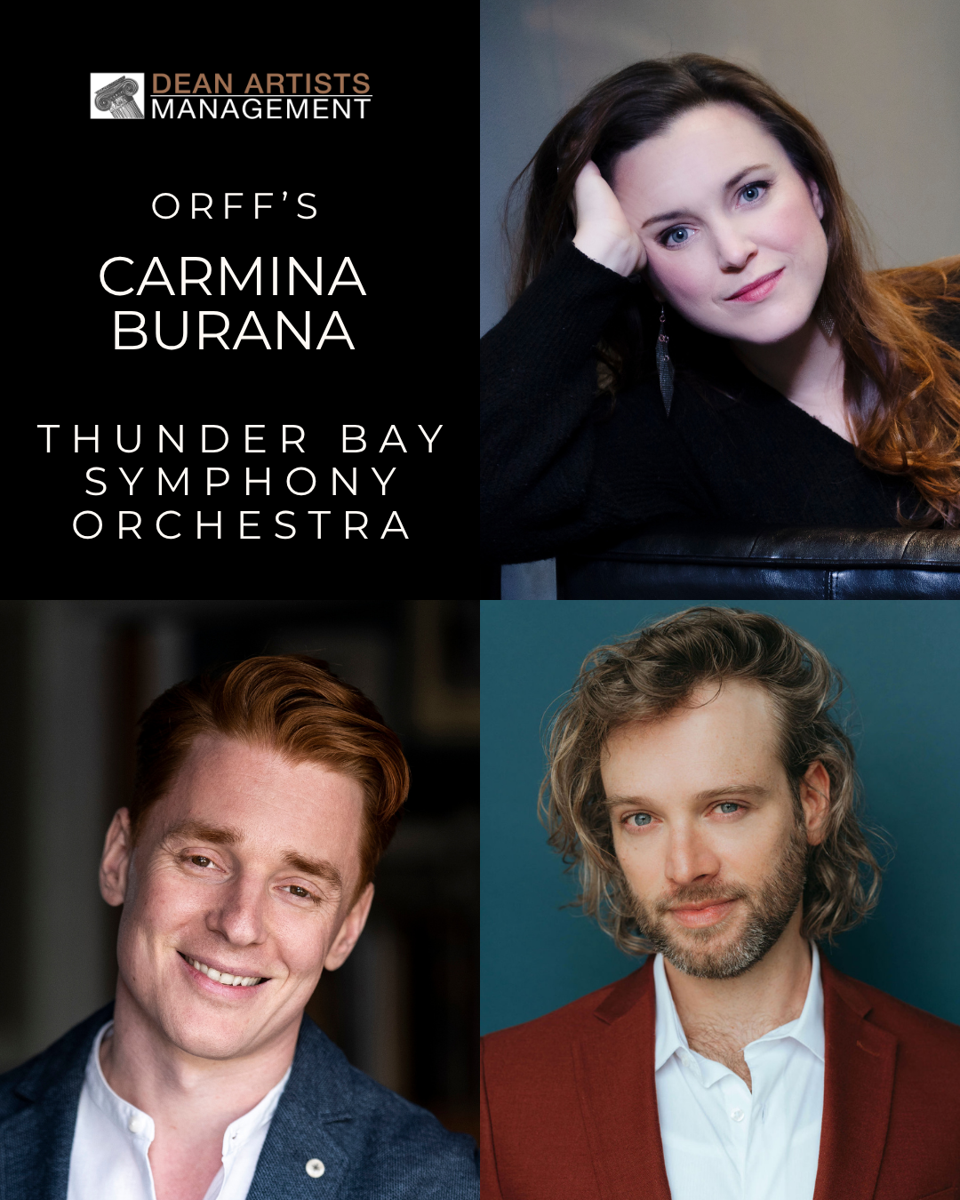 Nathan Keoughan and Isaiah Bell with Thunder Bay Symphony Orchestra